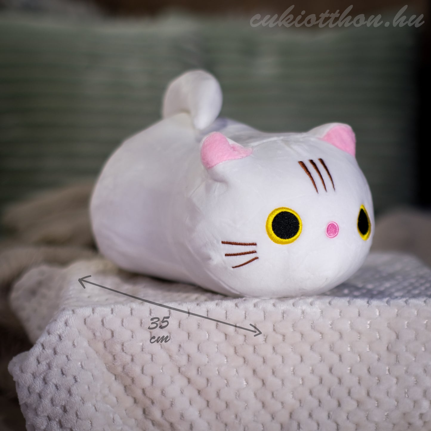 Weiches Katzenplüschtier – 35 cm