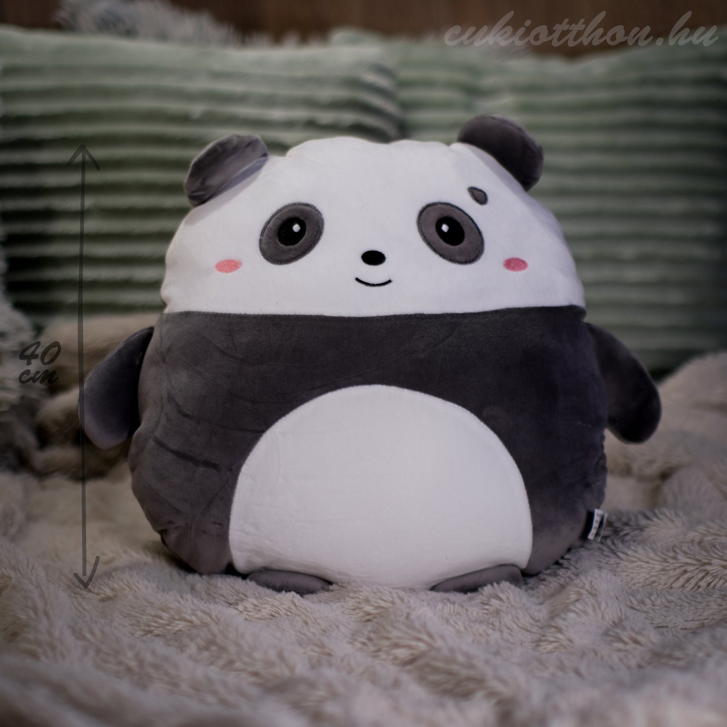 Weicher Panda-Plüsch – 40 cm