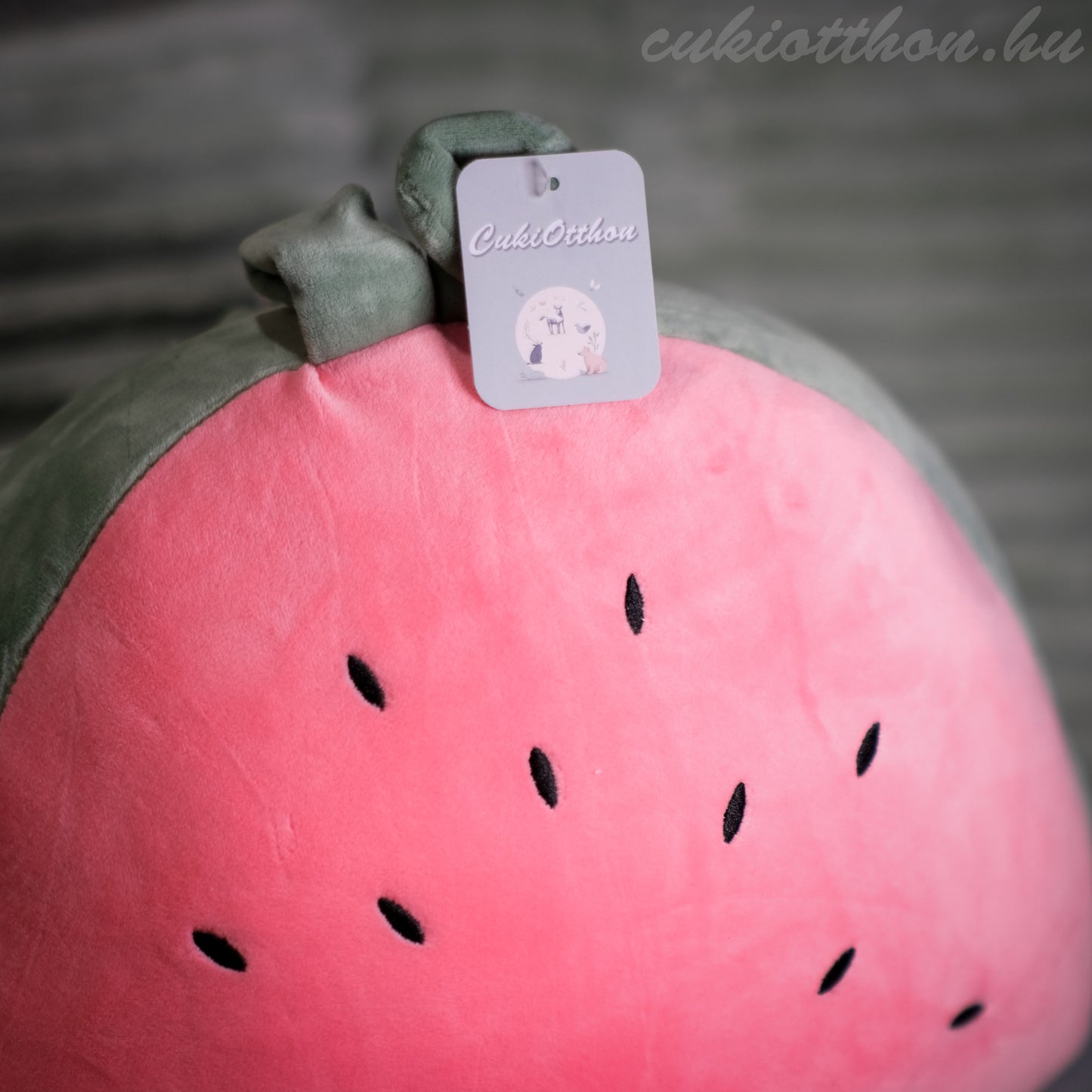 Melonenkissen mit Decke