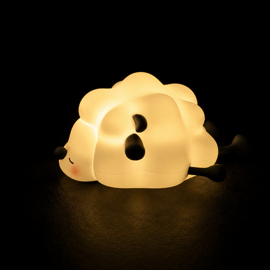 Alfred das Lamm - LED-Nachtlampe 🐑