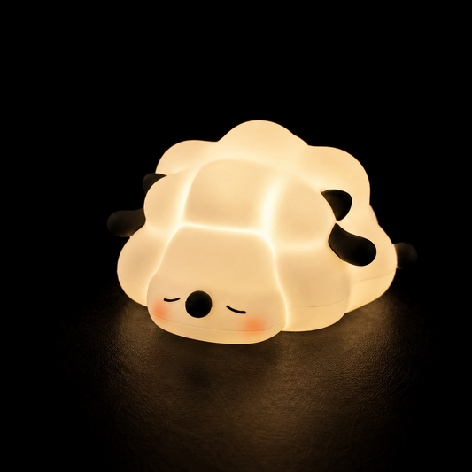 Alfred das Lamm - LED-Nachtlampe 🐑