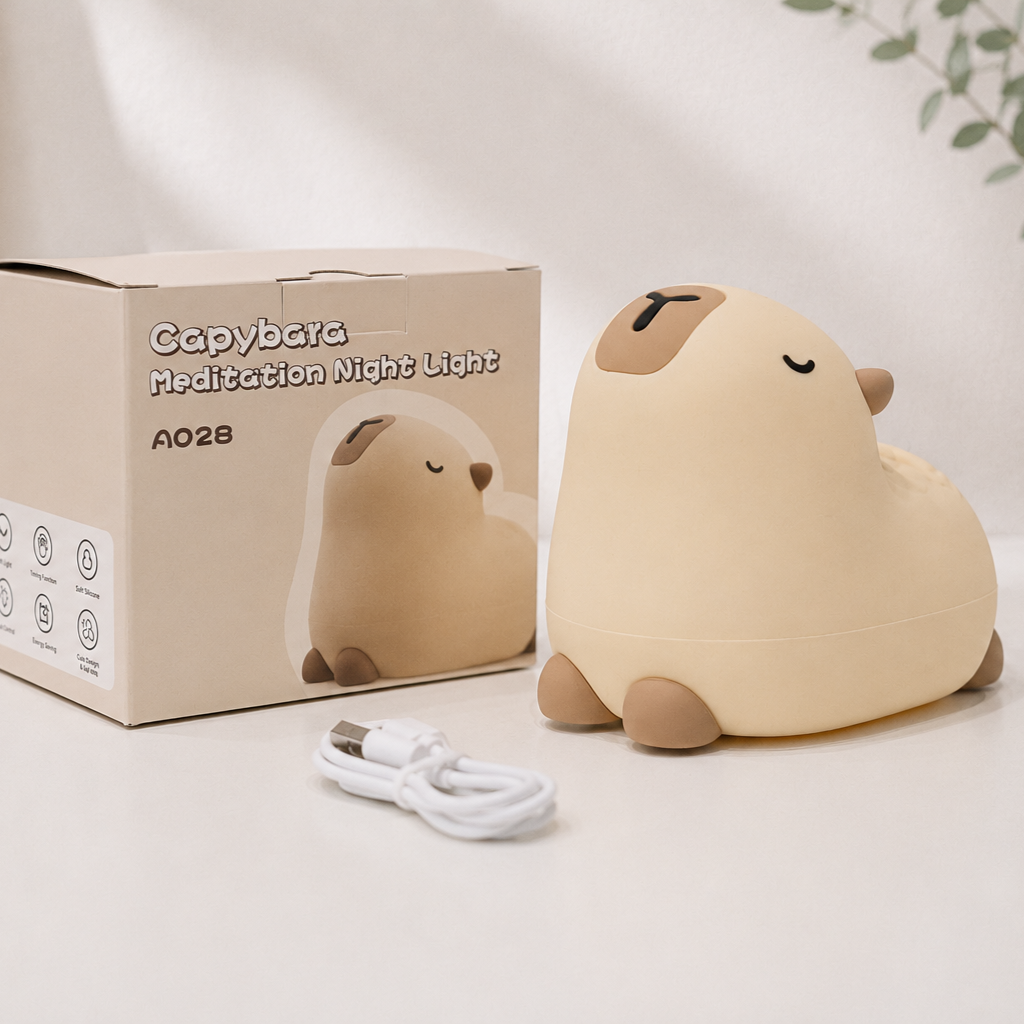 Kapi das Capybara – LED-Nachtlicht