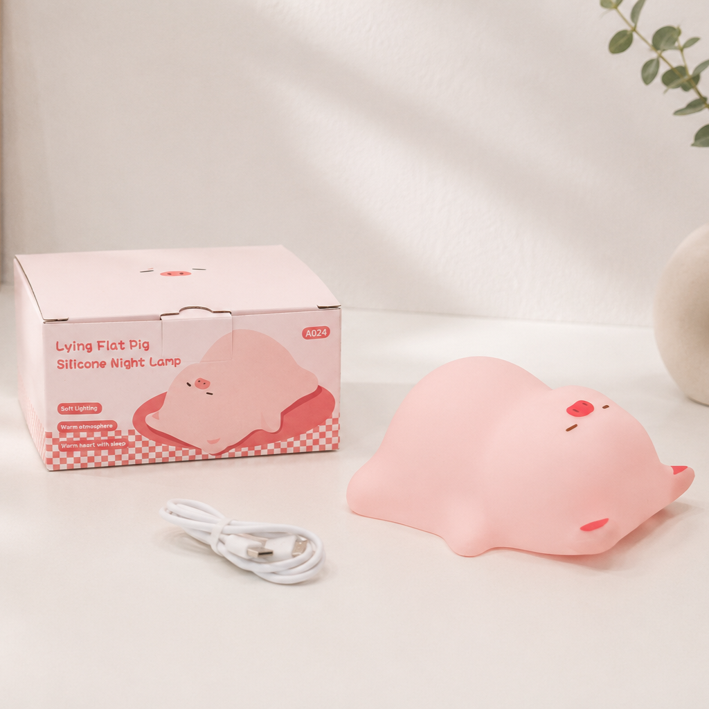 Pufi das Schwein - LED-Nachtlampe🐷