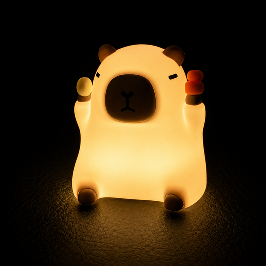 Moki a Capybara - Éjjeli LED Lámpa